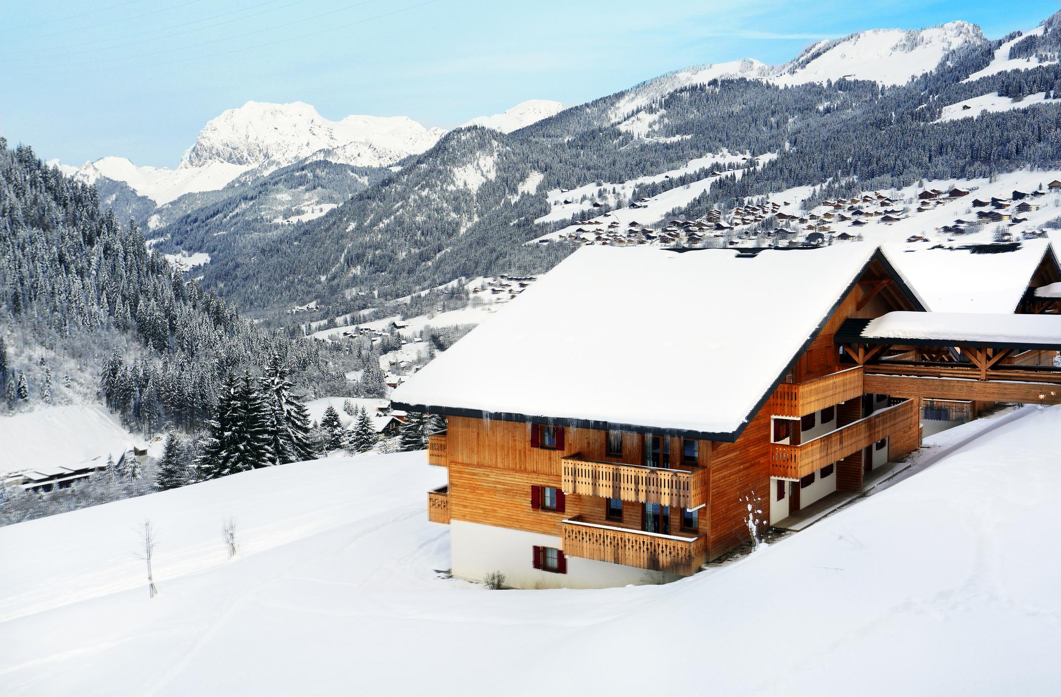 Residence Nemea Le Grand Lodge Шатель Экстерьер фото