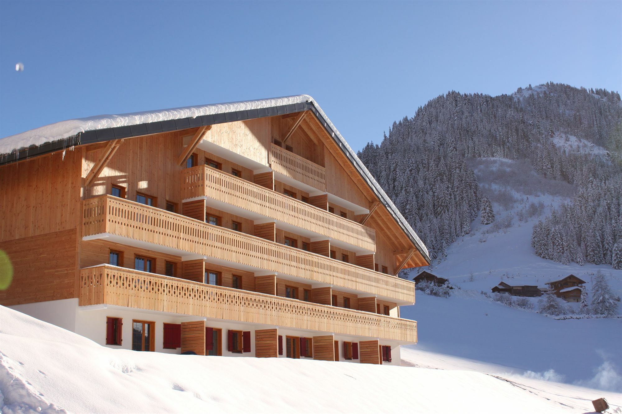 Residence Nemea Le Grand Lodge Шатель Экстерьер фото