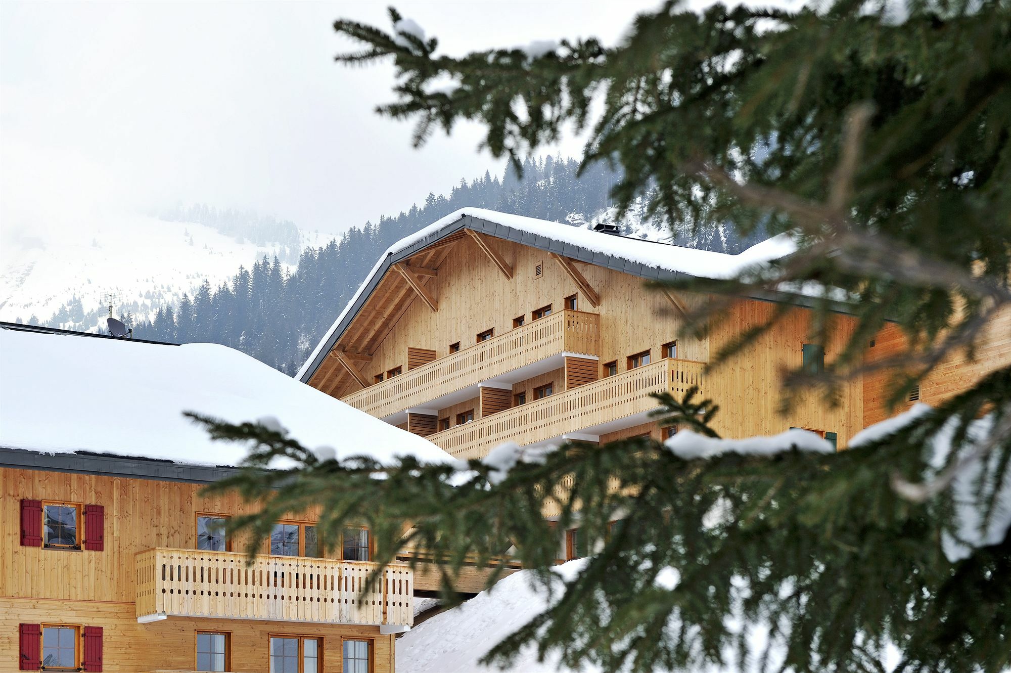 Residence Nemea Le Grand Lodge Шатель Экстерьер фото